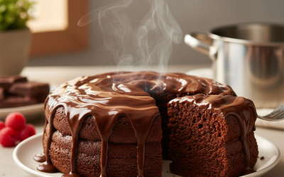 Fırınsız & Miksersiz Tencerede Kek Tarifi - AI Görsel