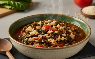 Pirinçli Karalahana Yemeği Tarifi - AI Görsel