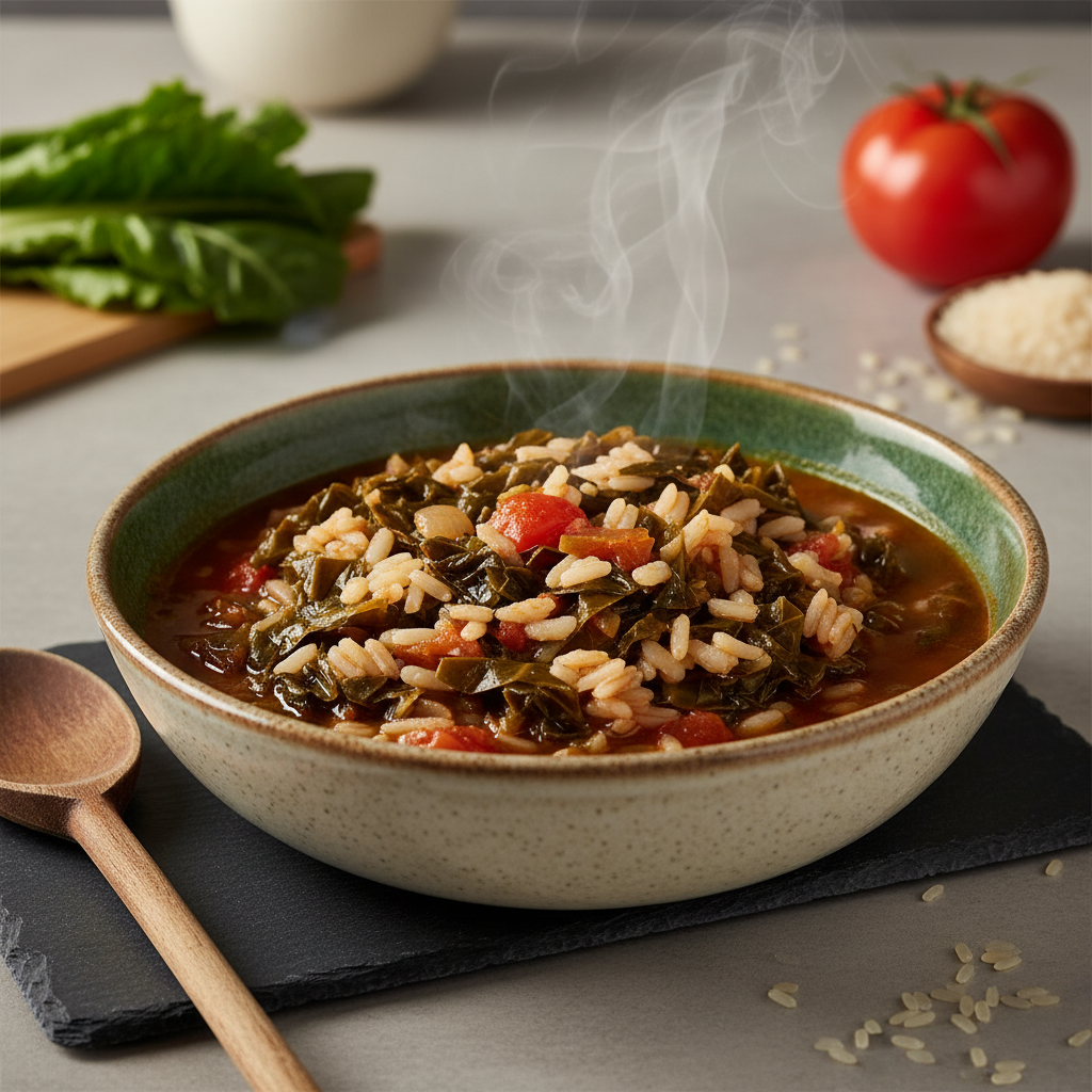 Pirinçli Karalahana Yemeği Tarifi - AI Görsel