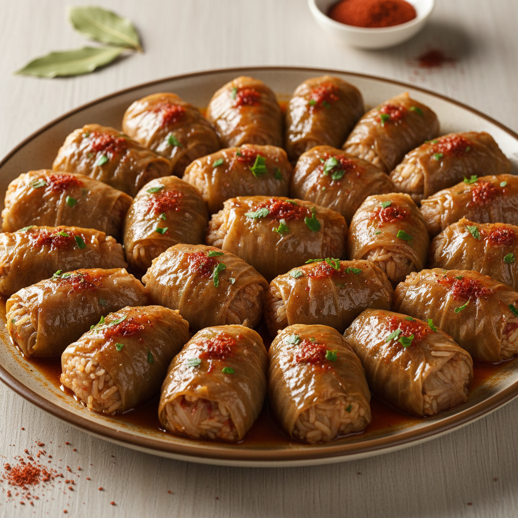 Zeytinyağlı Soğan Dolması Tarifi - AI Görsel