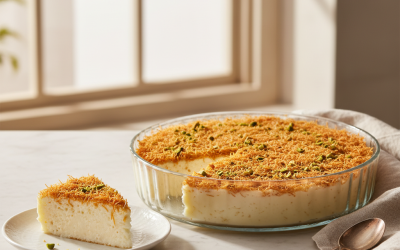 Damla Sakızlı Kolay Kadayıf Tarifi - AI Görsel