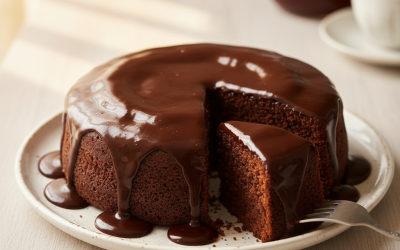 Kakaolu Islak Kek Tarifi - AI Görsel