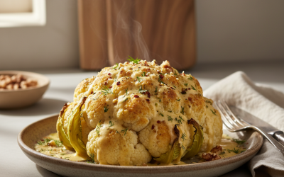 Börek Tadında Karnabahar Tarifi - AI Görsel