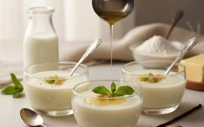 Sakızlı Muhallebi Tarifi - AI Görsel