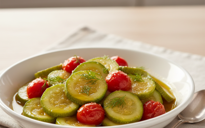 Zeytinyağlı Kabak Tarifi - AI Görsel