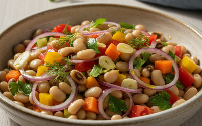 Zeytinyağlı Börülce Tarifi