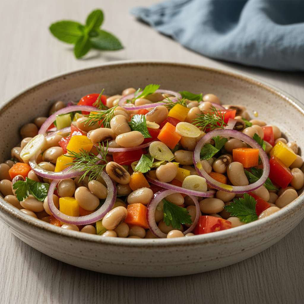 Zeytinyağlı Börülce Tarifi