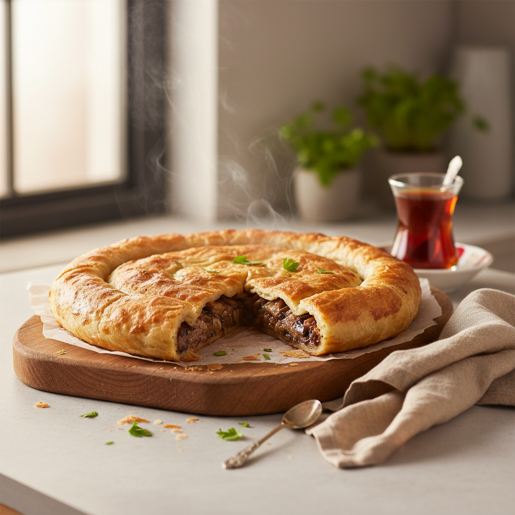 El Açması Patlıcanlı Börek Tarifi