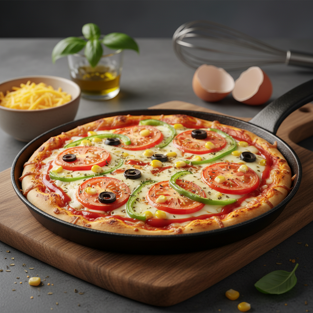 Tavada Pratik Pizza Tarifi